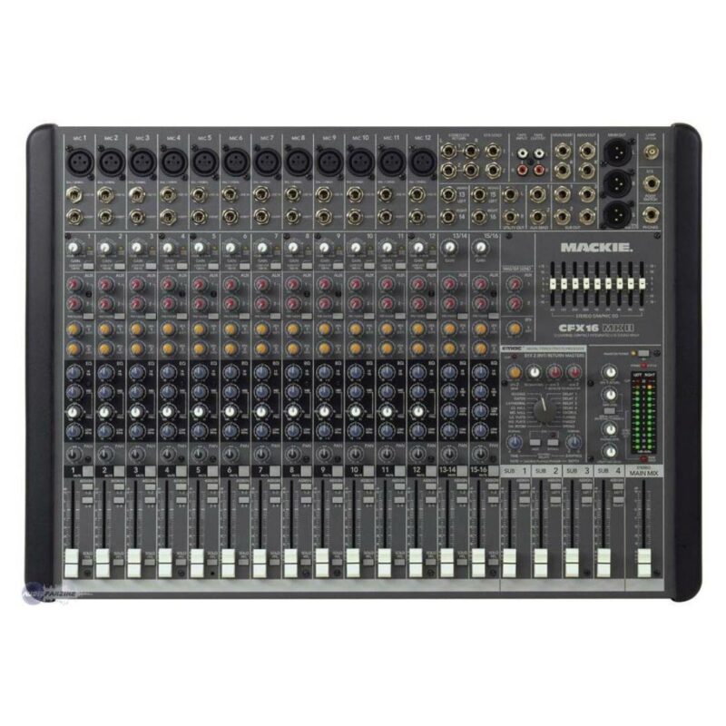 Location console de mixage Mackie CFX16
